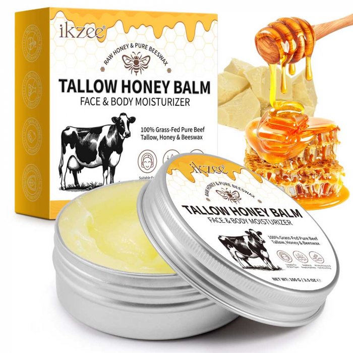 Balsam 100% Raw  Natural din Seu de Vita, Ceara de Albine si Miere, Ten si Corp, NOVA KISS  , 100 g