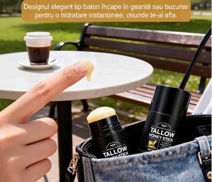 Balsam Stick din Seu de Vita, Ceramide, Miere si Ceara de Albine, Ten Sensibil, 75g-big