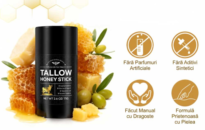 Balsam Stick din Seu de Vita, Ceramide, Miere si Ceara de Albine, Ten Sensibil, 75g-big
