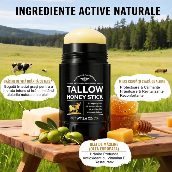 Balsam Stick din Seu de Vita, Ceramide, Miere si Ceara de Albine, Ten Sensibil, 75g-big
