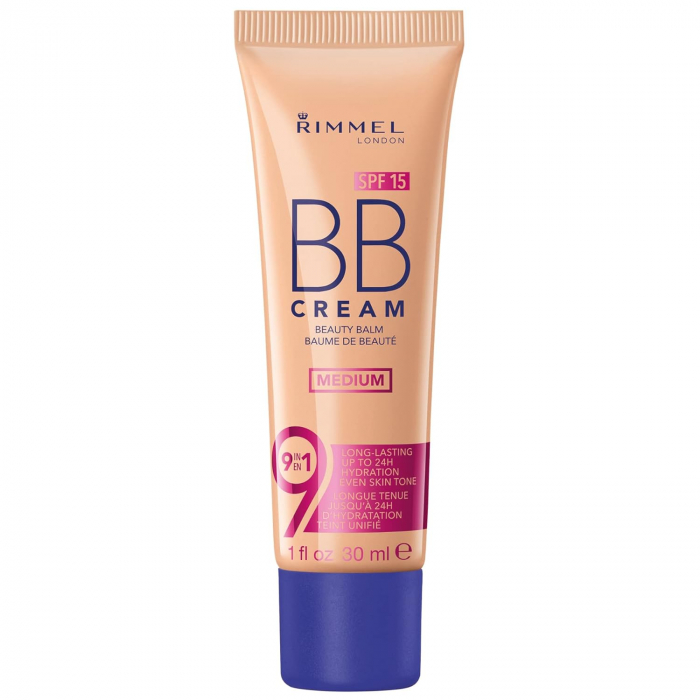 BB Cream Rimmel London 9 in 1, SPF15, Medium, 30 ml-big