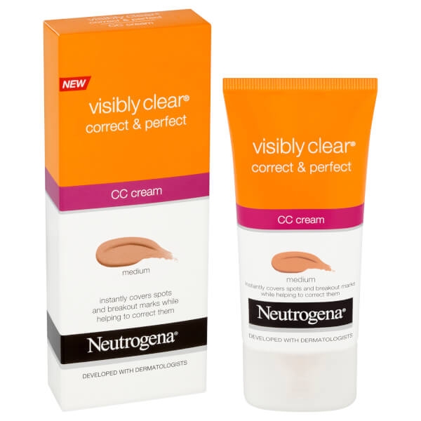 CC Cream Neutogena Visibly Clear Correct & Protect - Medium, 50 ml-big