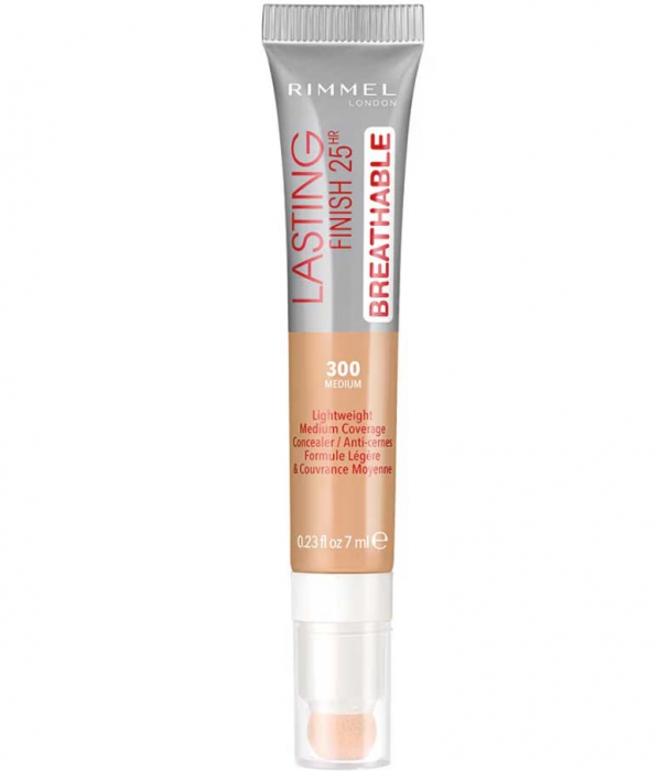 Corector Anticearcan Rimmel London Lasting Finish 25H Breathable, 300 Medium, 7 ml