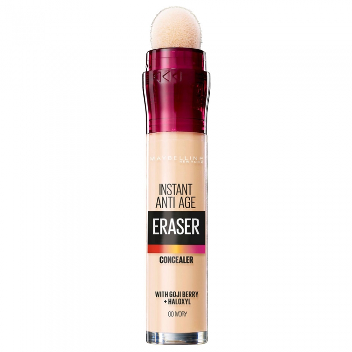 Anticearcan Maybelline New York Instant Anti-Age Eraser Concealer 00 Ivory, 6.8 ml