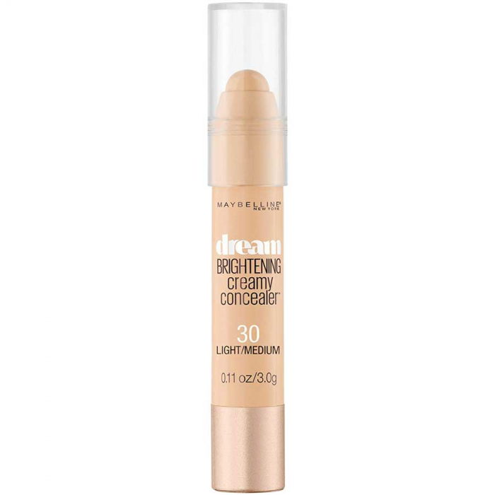 Creion Corector Maybelline New York Dream Brightening Creamy Concealer, 30 Light Medium-big