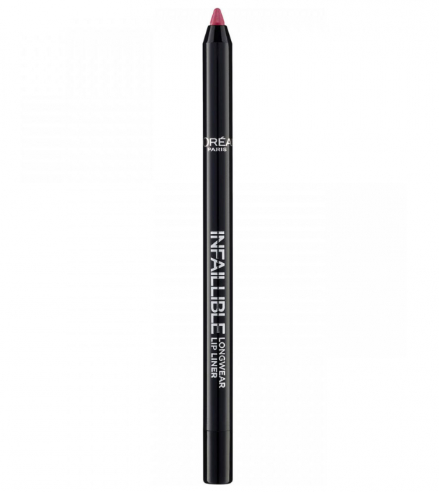 Creion de buze L'Oreal Paris Infaillible Lip Liner 102 Darling Pink, 7 g-big