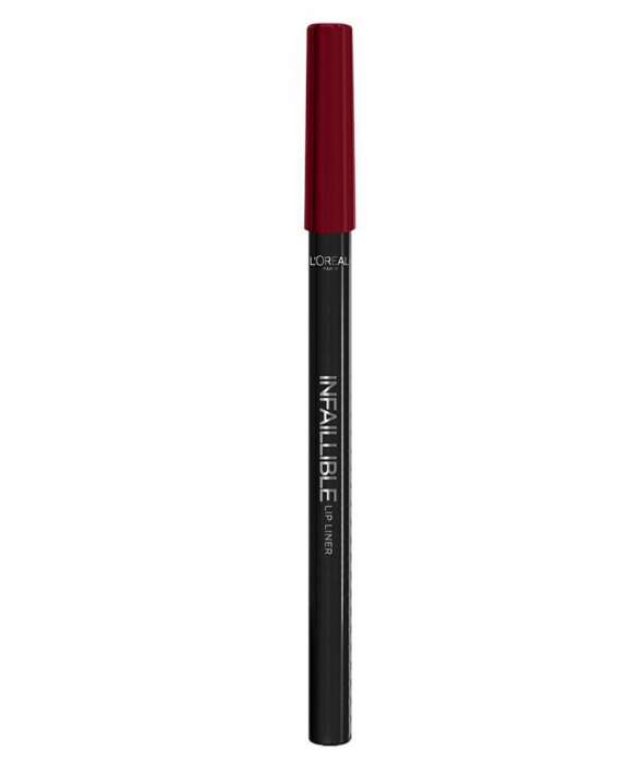 Creion de buze L Oreal Paris Infaillible Lip Liner 205 Apocalypse Red, 7 g L'Oreal imagine noua