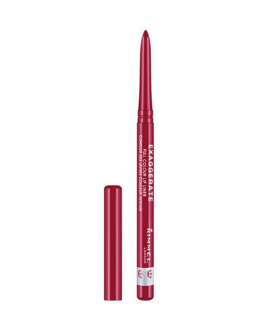 Creion de buze retractabil Rimmel London Exaggerate Lip Liner, 024 Red Diva-big