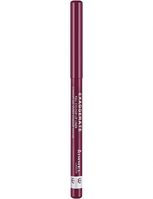 Creion de buze retractabil Rimmel London Exaggerate Lip Liner, 105 Under My Spell-big