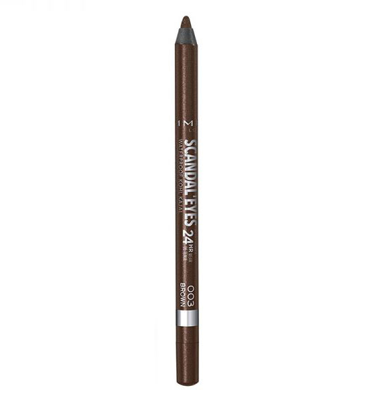 Creion de ochi Rimmel London Scandal Eyes Waterproof Kohl Kajal 24H, 003 Brown