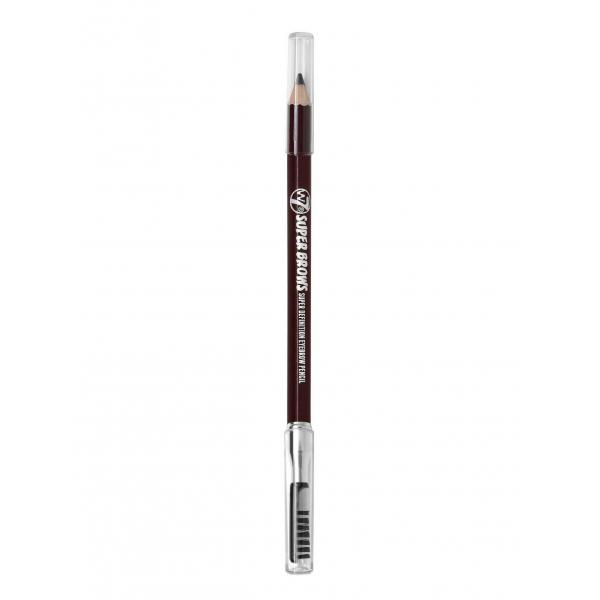 Creion pentru conturarea sprancenelor w7 super brows - dark brown