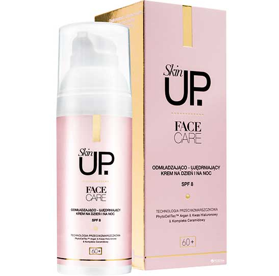 Crema de fata cu efect de lifting skin up face care cu acid hialuronic, tehnologie phytocelltec cu celule stem si argan, 50 ml
