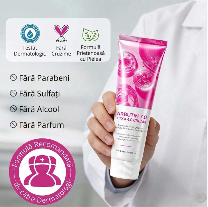 Crema Ten pentru Uniformizarea Petelor Pigmentare si Luminozitate, Formula Avansata, 60 ml-big