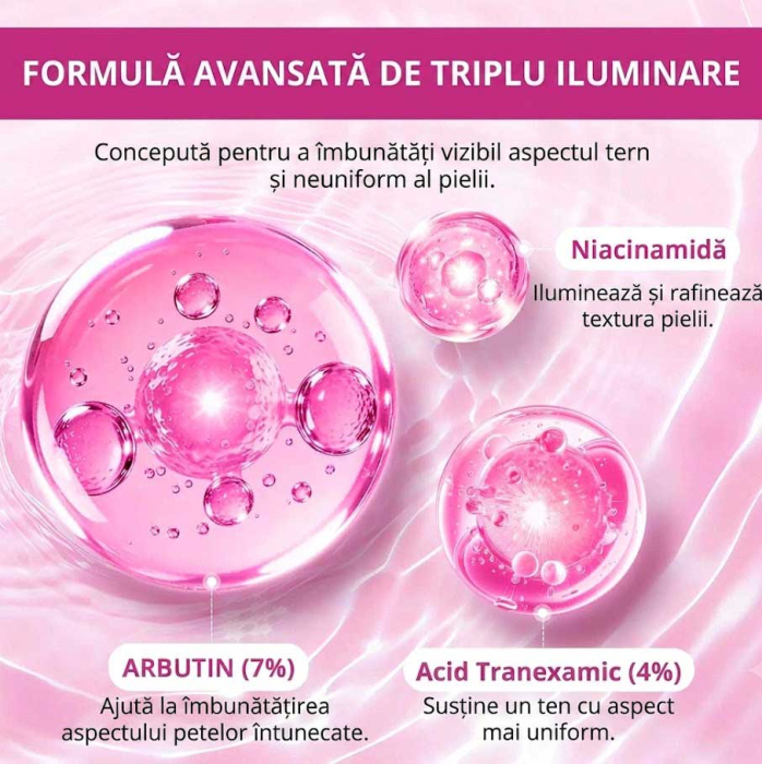 Crema Ten pentru Uniformizarea Petelor Pigmentare si Luminozitate, Formula Avansata, 60 ml-big