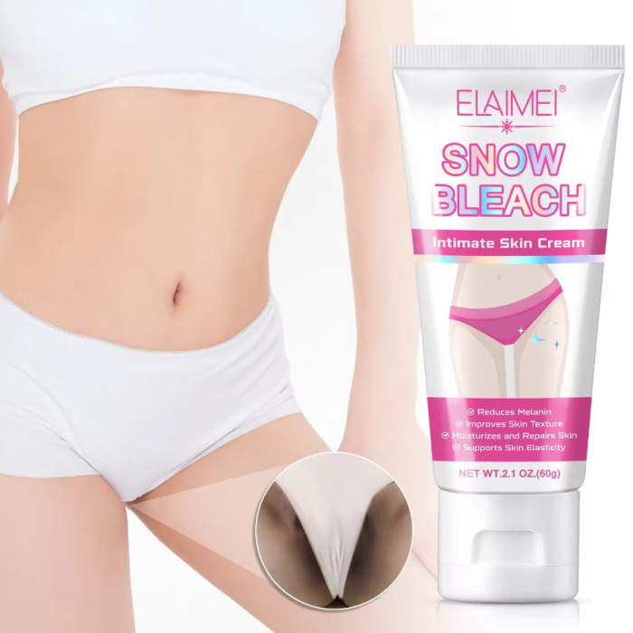 Crema pentru Albirea Pielii din Zone Intime cu Vitamina C, Centella Asiatica si Musetel, Elaimei, 60 g-big