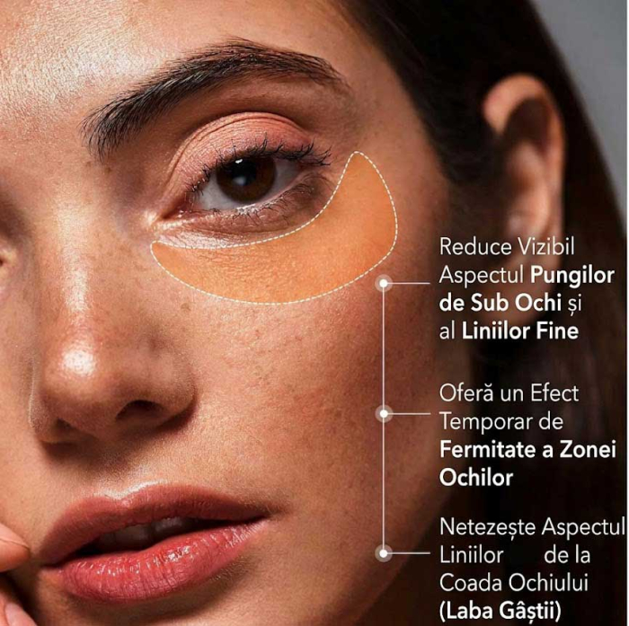 Crema pentru Pungile de sub Ochi, Efect Temporar de Fermitate si Anti-Rid, Formula Lejera, 20 ml-big