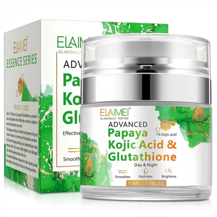 Crema Premium cu Papaya, Acid Kojic si Glutation, Formula Avansata, 50 ml-big