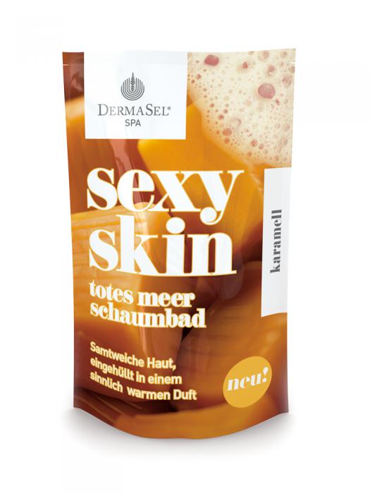 Spumant de Baie DermaSel SPA Sexy Skin cu Aroma de Caramel-45 ml