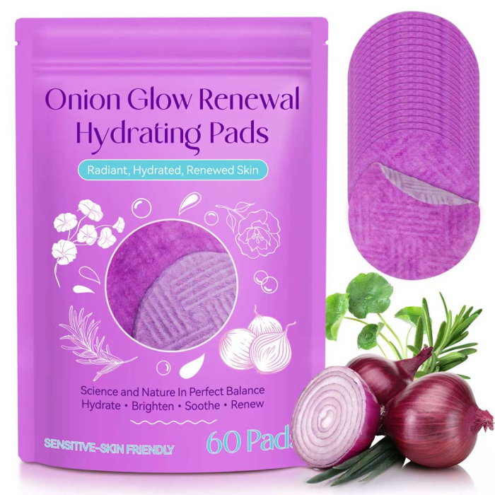 Dischete Tonice Exfoliante si Hidratante cu Extract de Ceapa, 60 buc-big