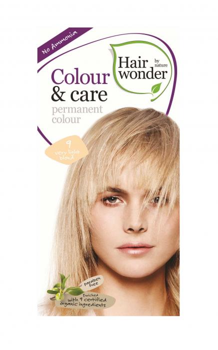 Vopsea De Par Fara Amoniac HennaPlus Hair Wonder-9 Very Light Blond