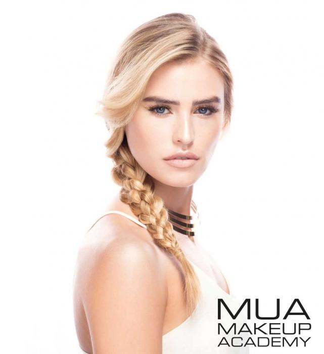 Foite iluminatoare Luxe Shimmer Sheet MUA Makeup Academy Professional - White Gold-big