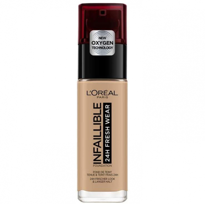 Fond de ten L Oreal Paris Infaillible 24H Fresh Wear, 150 Radiant Beige, 30 ml