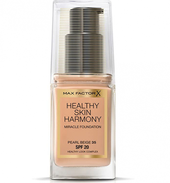 Fond de ten Max Factor Healthy Skin Harmony Miracle, 35 Pearl Beige, 30 ml