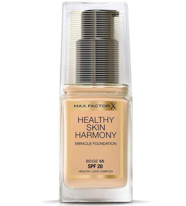 Fond de ten Max Factor Healthy Skin Harmony Miracle, 55 Beige, 30 ml