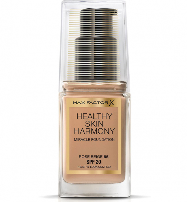 Fond de ten Max Factor Healthy Skin Harmony Miracle, 65 Rose Beige, 30 ml