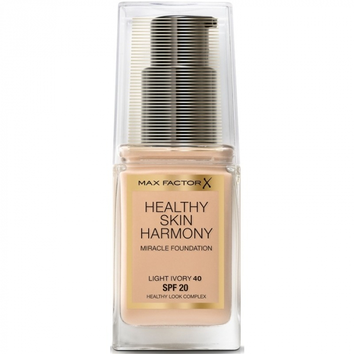 Fond de ten Max Factor Healthy Skin Harmony Miracle, 40 Light Ivory, 30 ml