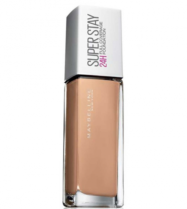 Fond de ten maybelline new york superstay 24h full coverage 46 warm honey, 30 ml