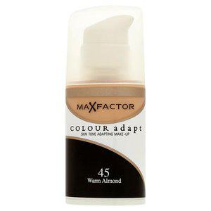 Fond de Ten Lichid MAX FACTOR Colour Adapt - 45 Warm Almond, 34 ml