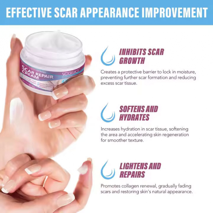 Crema pentru Repararea Cicatricilor si Regenerarea Tesuturilor, 50 g  -big