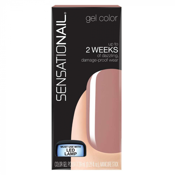 Gel UV LED semipermanent SENSATIONAIL Gel Color, Macchiato, 7.39 ml produsecosmetice.ro imagine noua