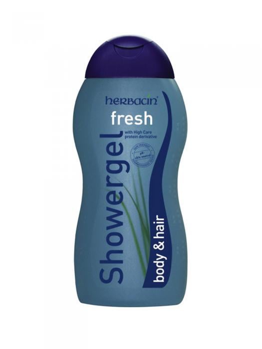 Gel De Dus Si Sampon Herbacin Fresh - 300 ml