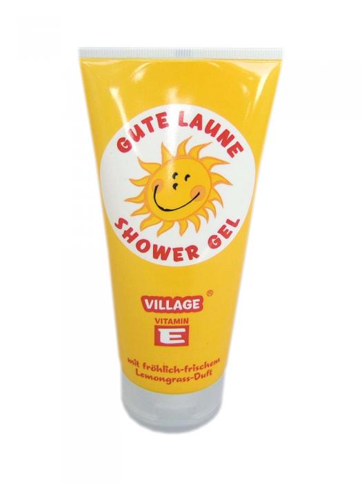 Gel de Dus Smiley VILLAGE COSMETICS cu Lamaita - 200 ml