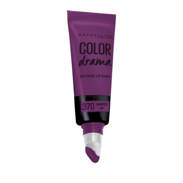 Gloss Maybelline Color Drama Intense Lip Paint – 370 Vamped Up, 6.4 ml Maybelline imagine noua