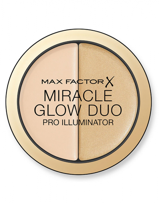 Iluminator MAX FACTOR Miracle Glow Duo Pro Illuminator, 10 Light, 11 g