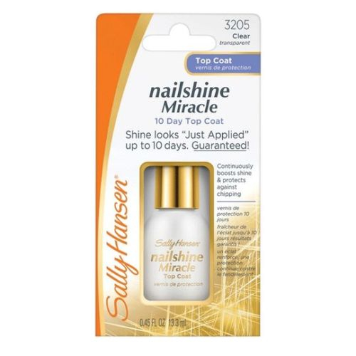 Lac de unghii pentru stralucire si fixare Sally Hansen Nailshine Miracle Top Coat, 13.3 ml