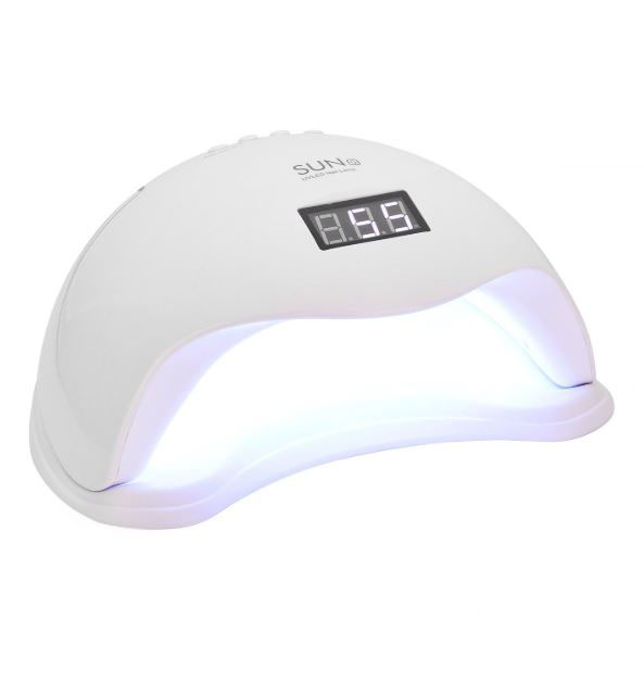Lampa profesionala unghii UV LED SUN5, Activare prin senzori, 48 W, Uscare 10s-99s, pentru uscat oja semipermanenta sau gel UV