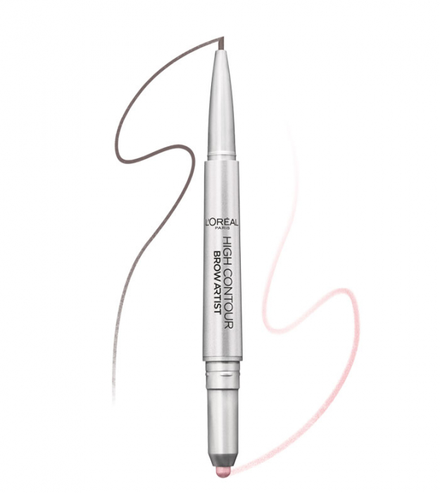 Creion pentru sprancene cu iluminator L'Oreal Paris High Contour Brow Artist, 102 Cool Blond-big