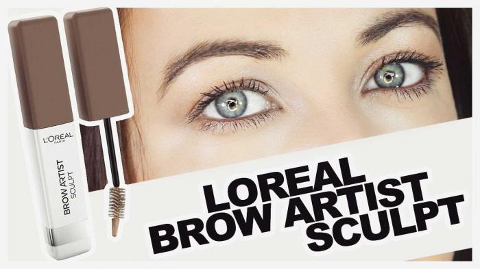 Gel pentru Conturarea Sprancenelor L'OREAL Paris Brow Artist Sculpt - 03 Cool Brunette, 6.5 g-big