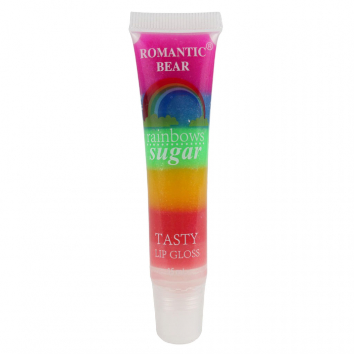 Luciu de buze cu aroma delicioasa de zahar, Nova Kiss Rainbow Tasty Lip Gloss-big