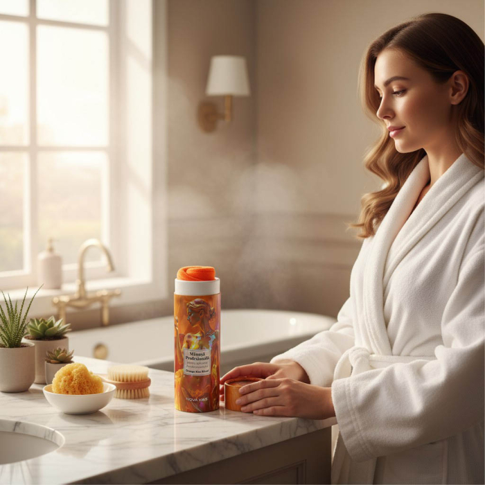 Manusa Profesionala pentru Aplicarea Autobronzantului, Orange Kiss Ritual NOVA KISS®-big