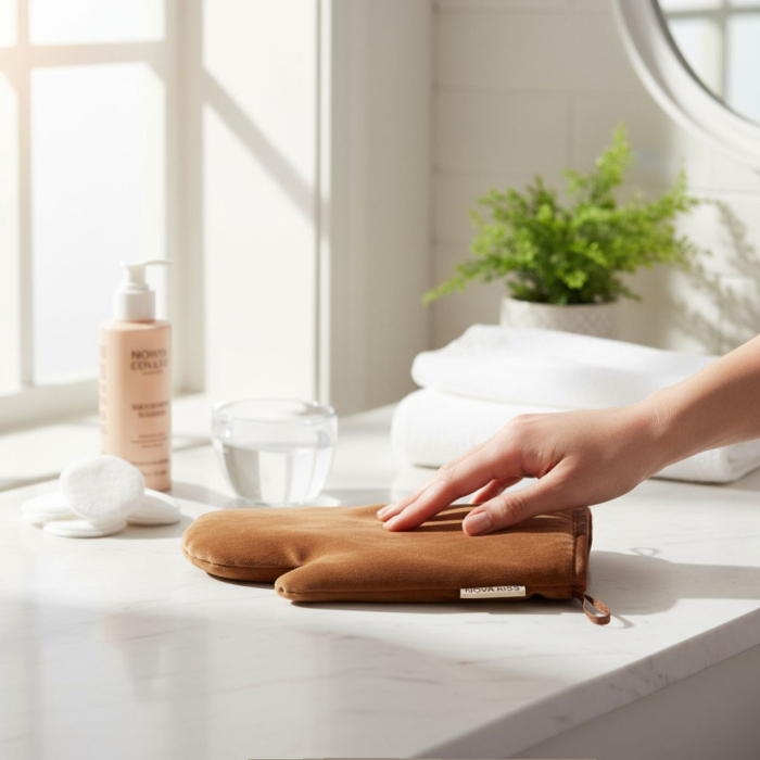 Manusa Profesionala pentru Aplicarea Autobronzantului, Velvet Chocolate NOVA KISS®-big