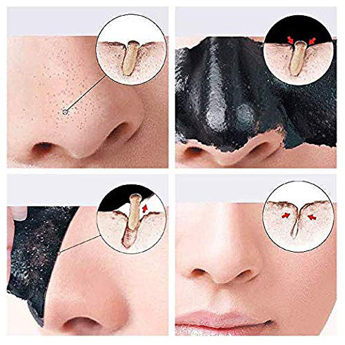 Masca neagra 3D cu carbune activ, vitamina C si colagen REVUELE Pro-Collagen, Youthful Radiance, Peel Off, 80 ml-big
