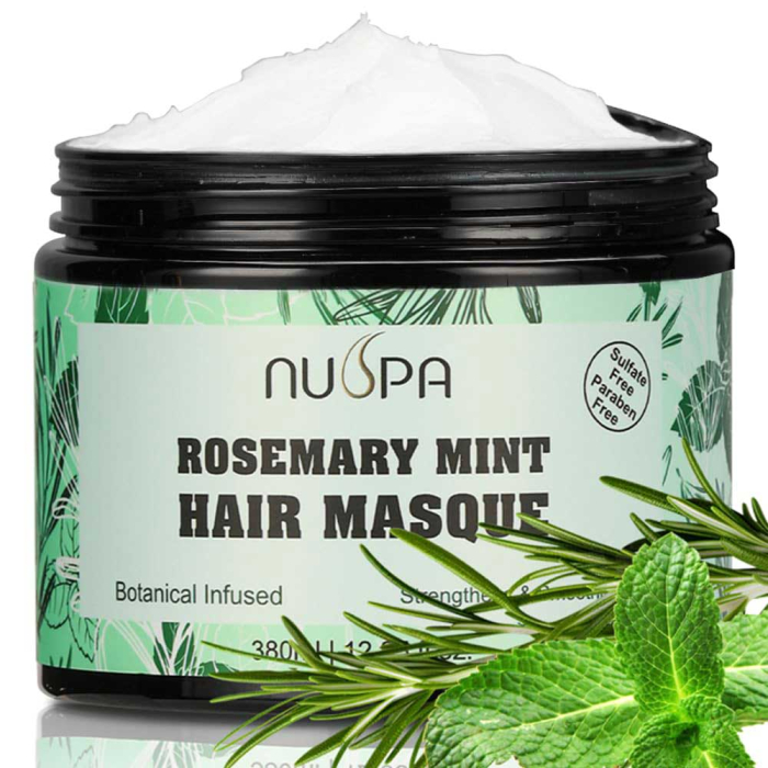 Masca Hidratanta cu Rozmarin si Menta pentru Par Deteriorat, 380 ml-big