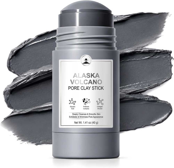 Masca Stick cu Argila Vulcanica si Probiotice pentru Ten Gras, Curatare si Matifiere, 40g-big