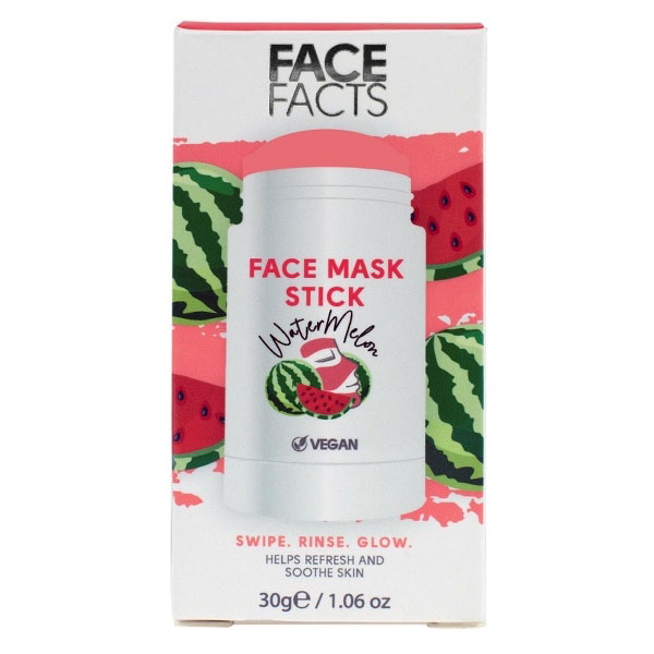 Masca Stick pentru Ten cu Pepene si Vitamine, hranitoare, impotriva Excesului de Sebum, FACE FACTS, 30 g