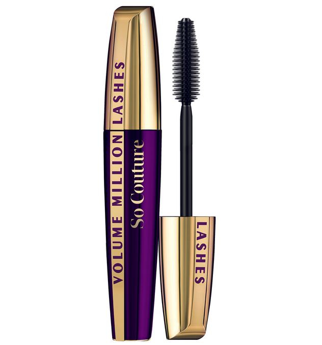 Mascara L Oreal Paris Volume Million Lashes So Couture, Black, 9.5 ml